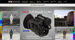 Desktop Screenshot of pr-infrared.com